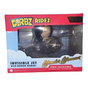 Funko Dorbz Ridez: DC Universe - Invisible Jet With Wonder Woman #002